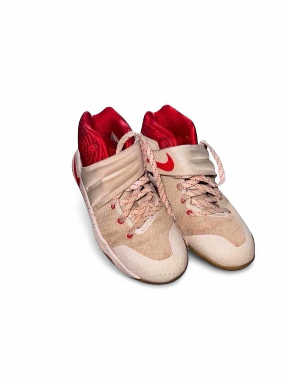 Nike Kyrie 2 "Touch Factor" White Red Sneakers 4Y